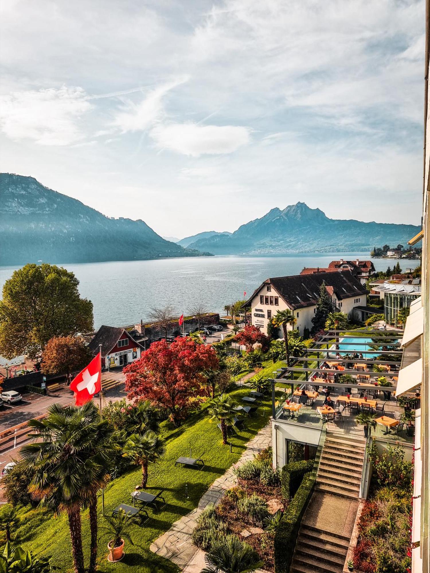 Hotel Alexander Weggis Eksteriør bilde